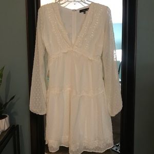 boho white dress